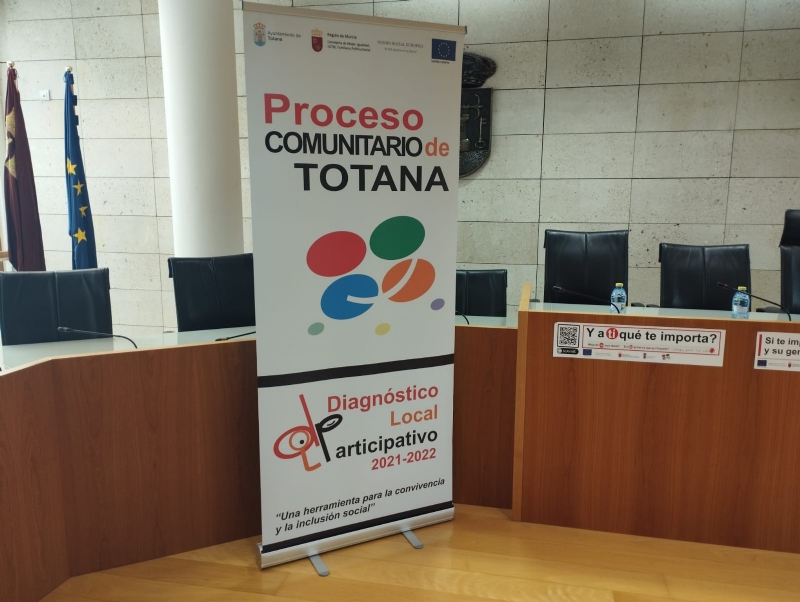 Se presenta el proyecto para la realización de un Diagnóstico Local Participativo que analice la promoción de la convivencia y la inclusión social en el municipio de Totana