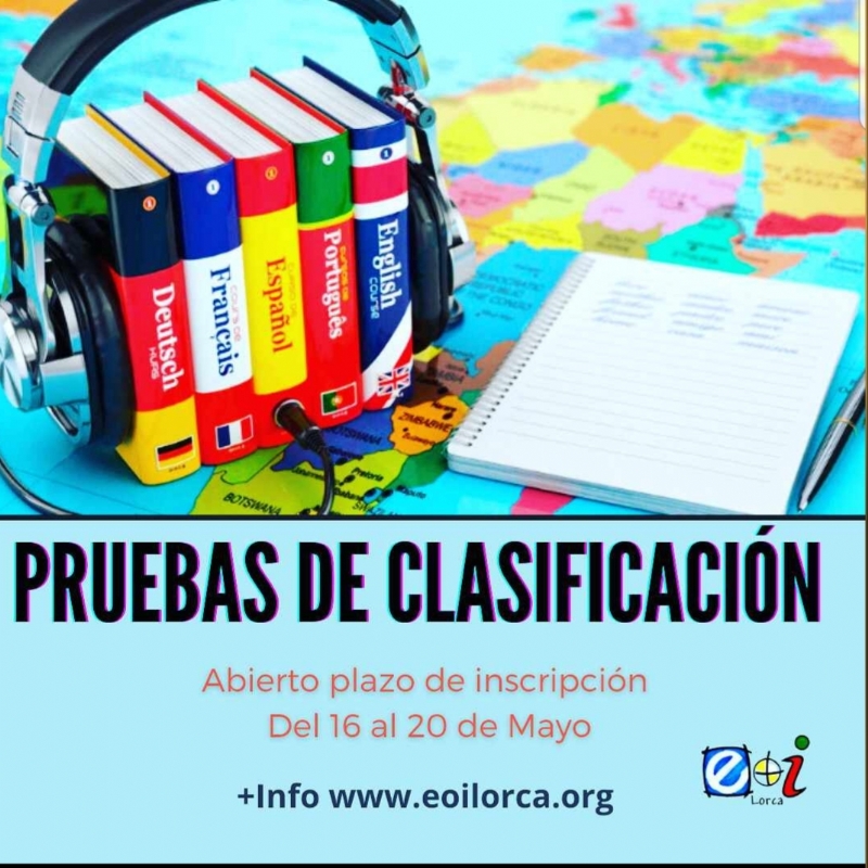 Ya se pueden solicitar la realización de las pruebas de clasificación adecuadas a cada competencia lingüística en la Escuela Oficial de Idiomas