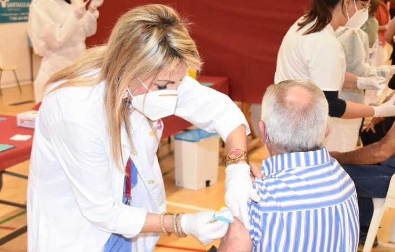 Vídeo. Totana es el segundo municipio de la Región de Murcia en porcentaje de vacunación con la pauta completada, con un 92% de la población