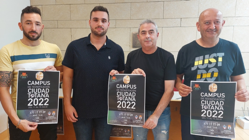 El Club Fútbol Base Totana organiza el Campus de Tecnificación "Ciudad de Totana", del 11 al 15 de julio en la Ciudad Deportiva "Valverde Reina"