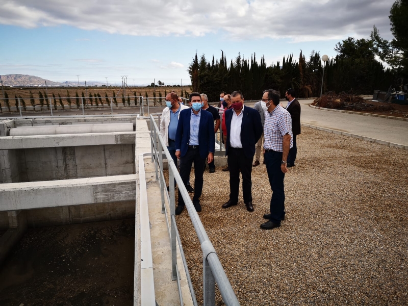 Concluye la construcción del tanque de tormentas y laminación de caudales de Totana, cuya inversión asciende a los 1,5 millones de euros
