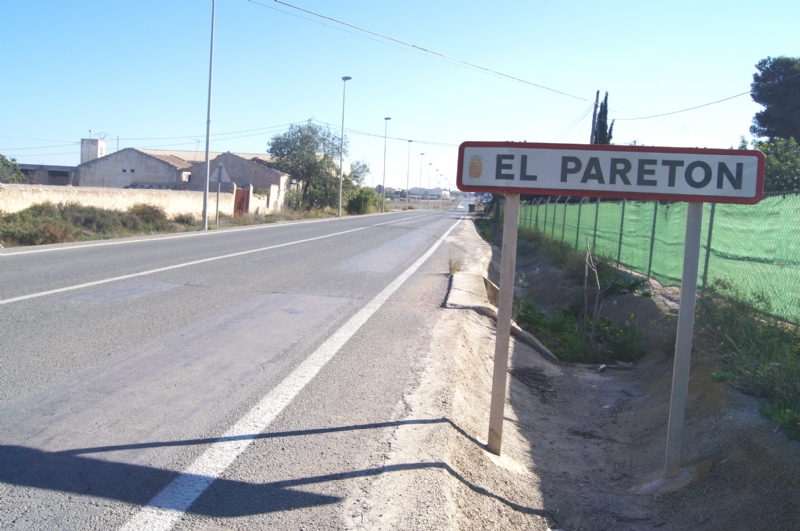 La Junta Local de Vecinos y AAVV de El Paretón-Cantareros ofrece la posibilidad a penados de esta pedanía que realicen servicios de beneficio a la comunidad