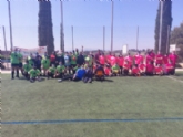 La Ciudad Deportiva "Valverde Reina" acoge el I Torneo de Fútbol-7 Adaptado, en el que participan los Centros de Día de la Dependencia de Totana, Mazarrón y Alhama de Murcia