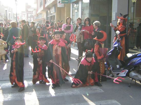 MS DE 3.000 PERSONAS PARTICIPAN EN EL CARNAVAL INFANTIL2008 DE TOTANA, AMBIENTANDO DE COLORIDO, MSICA E IMAGINACIN LAS PRINCIPALES CALLES DE DE LA LOCALIDAD 