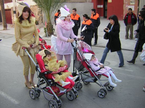 MS DE 3.000 PERSONAS PARTICIPAN EN EL CARNAVAL INFANTIL2008 DE TOTANA, AMBIENTANDO DE COLORIDO, MSICA E IMAGINACIN LAS PRINCIPALES CALLES DE DE LA LOCALIDAD 