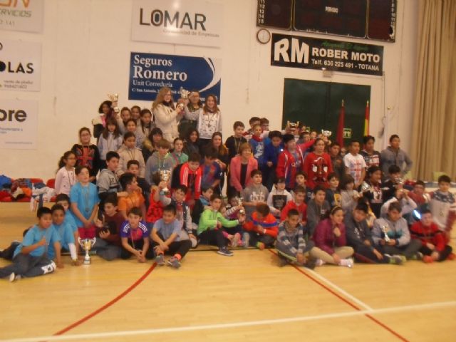 Finaliza la Fase Local de Baloncesto Benjamín y Alevín de Deporte Escolar, organizada por la Concejalía de Deportes, que ha contado con la participación de 198 escolares de Totana