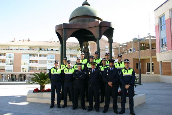 TOMAN POSESIN COMO FUNCIONARIOS EN PRCTICAS LOS 11 NUEVOS AGENTES DE POLICA LOCAL DE TOTANA 