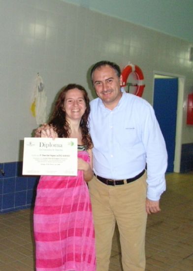 UN TOTAL DE VEINTE PERSONAS PARTICIPA EN LA ACTIVIDAD ACUTICA FORMATIVA SOBRE TALLER DE AQUAGYM, QUE SE CELEBR EN LA PISCINA MUNICIPAL CUBIERTA
