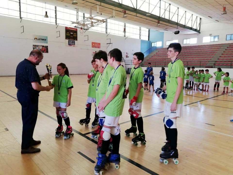  El Club de Hockey Patines celebra el Torneo de Clausura de la temporada 2018/19 con la disputa de encuentros amistosos en distintas categorías