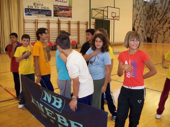 EL ATLETA MARTN FIZ ORGANIZA UN CIRCUITO DE CARERRAS PARA CASI 300 ESCOLARES DE CUATRO CENTROS EDUCATIVOS DEL MUNICIPIO EN EL PABELLN DE DEPORTES MANOLO IBEZ
