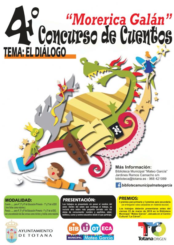 Vdeo. La Biblioteca Municipal Mateo Garca organiza el IV Concurso Literario Morerica Galn dentro de las actividades del Da del Libro