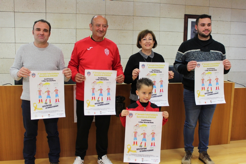 El Club de Ftbol Base de Totana celebra la II Jornada de Ftbol Solidario a beneficio de AFACMUR, que tendr lugar del 11 al 19 de febrero