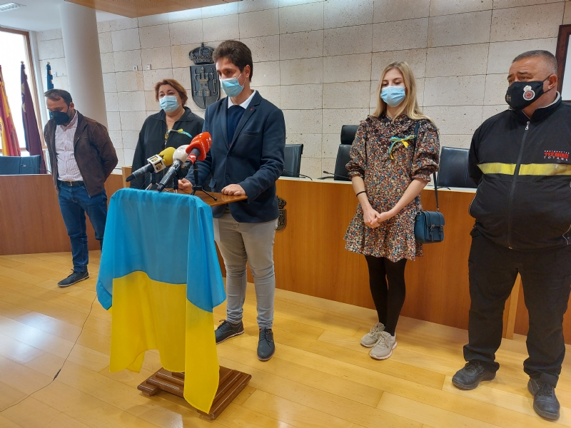 Video. Totana hace un llamamiento a la solidaridad en ayuda al pueblo ucraniano a través de una campaña de recogida de alimentos, medicamentos y otros enseres básicos