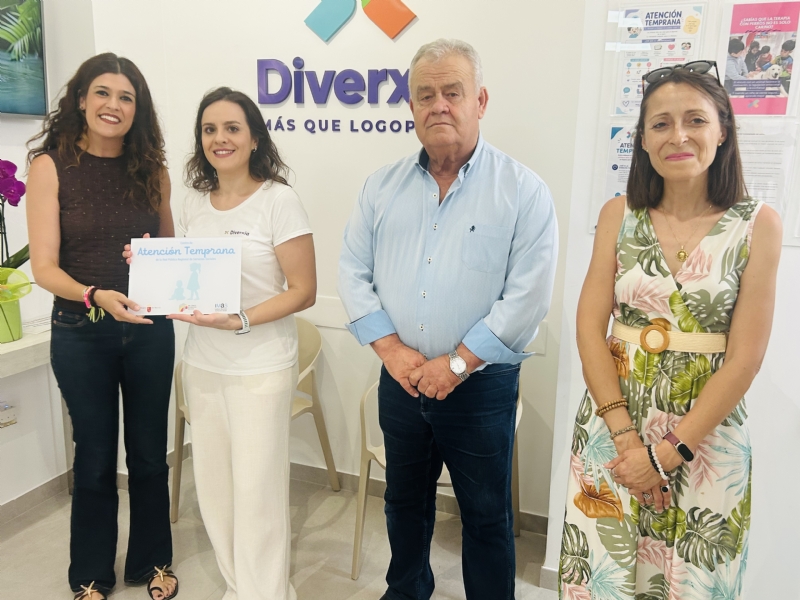 El nuevo centro de Desarrollo Infantil y Atenci&oacute;n Temprana "Diverxia" se incorpora a la Red Regional de Servicios Sociales, complementando el servicio municipal de Totana