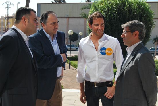AUTORIDADES MUNICIPALES Y EL CAMPEÓN DEL MUNDO DE NATACIÓN, DAVID MECA, INAGURAN EL NUEVO CENTRO MUNICIPAL DE DEPORTE Y SALUD QUE INTEGRA DEPORTES ACUÁTICOS, DIRIGIDOS, FITNESS, SPA Y PISTAS DE PÁDEL, ENTRE OTRAS ACTIVIDADES