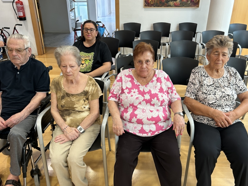 Totana celebra el acto institucional con motivo del Da Internacional de las Personas Mayores, con la participacin de usuarios de los Centros de Da para Personas Dependientes