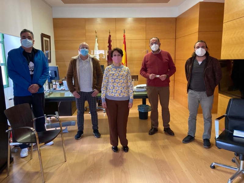 El alcalde se rene con representantes de la nueva Federacin de Comercio de la Regin de Murcia (COREMUR), configurada para defender los intereses del sector