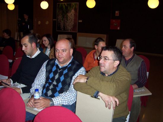 LOS ALCALDES DE TOTANA, ALEDO Y ALHAMA INAUGURAN LA JORNADA DE PRESENTACIN DEL PROGRAMA DE AYUDAS PARA EL 2008, DIRIGIDAS A LOS EMPRESARIOS Y PYMES
