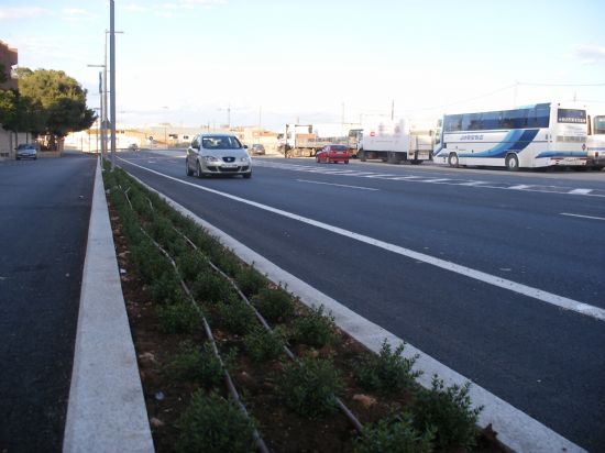 AUTORIDADES LOCALES INAUGURAN LAS OBRAS DE REFORMA DE LA TRAVESA DE LA AVENIDA JUAN CARLOS I DESDE EL SUBTERRNEO A LA RAMBLA DE LAS PERAS