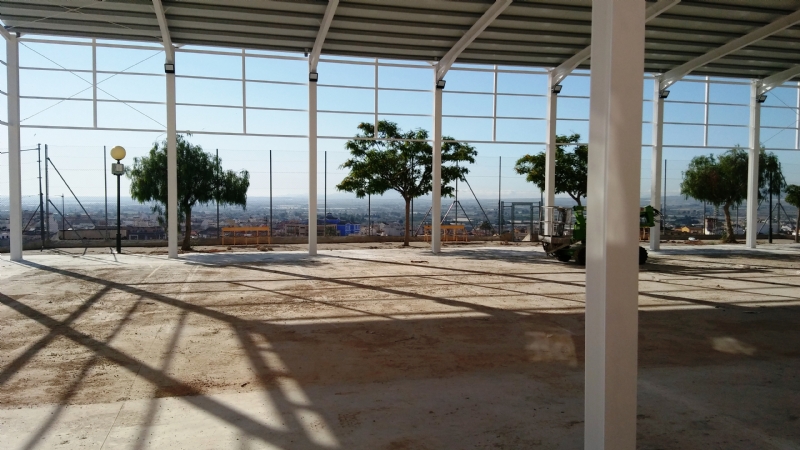 La nueva pista polideportiva del CEIP "San José" estará operativa a partir del próximo curso escolar 2019/2020