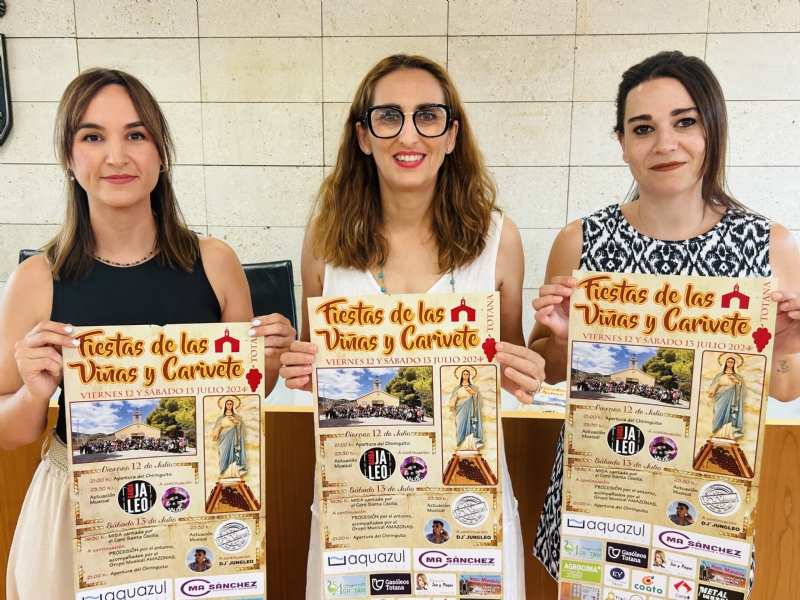 Las Fiestas de las Vias y Carivete se celebran el fin de semana del 12 y 13 de julio con un ambicioso programa de actividades musicales, gastronmicas y religiosas