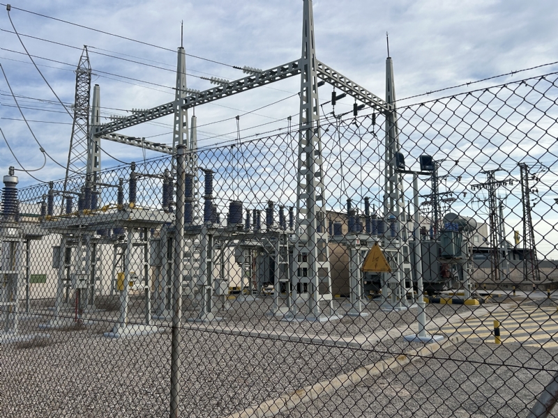 La subestaci&oacute;n el&eacute;ctrica de Totana, entre las &uacute;nicas tres de Espa&ntilde;a que cuentan ahora con m&aacute;s potencia disponible para ofertar a inversores que requieran de alta disponibilidad energ&eacute;tica