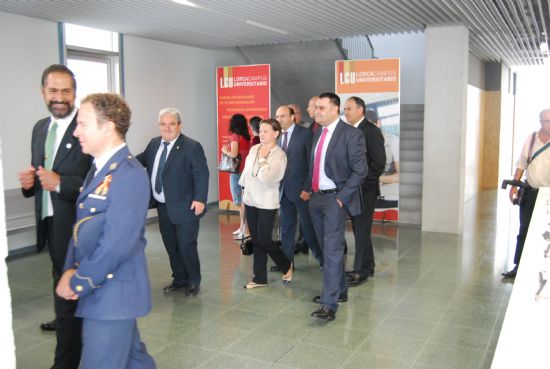 EL ALCALDE ASISTE A LA INAUGURACIÓN DEL CAMPUS UNIVERSITARIO DE LORCA EN EL QUE LOS ESTUDIANTES DE TOTANA PODRÁN MATRICULARSE EN UN CENTRO REFENTE MÁS PRÓXIMO A ESTE MUNICIPIO