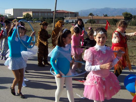 CIENTOS DE NIOS DE LAS GUARDERAS Y CENTROS DE PRIMARIA DE EL PARETN  PARTICIPAN EN EL FESTIVAL DE MARTES DE CARNAVAL QUE COMO CADA AO CELEBRA ESTA PEDANA TOTANERA