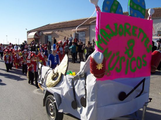 CIENTOS DE NIOS DE LAS GUARDERAS Y CENTROS DE PRIMARIA DE EL PARETN  PARTICIPAN EN EL FESTIVAL DE MARTES DE CARNAVAL QUE COMO CADA AO CELEBRA ESTA PEDANA TOTANERA