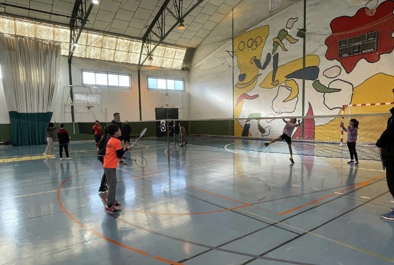 Los centros CEIBAS Guadalentn, ES Juan de la Cierva y CES Reina Sofa se clasifican para la Fase Sur de Bdminton, que se celebrar en  Cartagena el 8 de febrero 