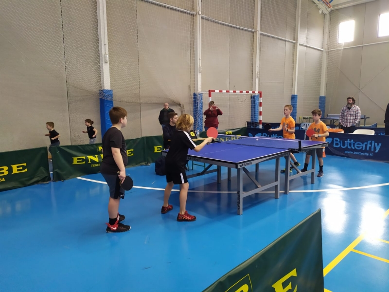 El Colegio La Milagrosa consigue el primer puesto en la Final Regional de Tenis de Mesa de Deporte Escolar, celebrada en Mazarrón