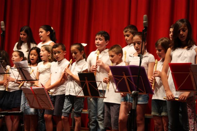 SE CLAUSURA EL CURSO 2012/13 DE LA ESCUELA MUNICIPAL DE MÚSICA DE TOTANA EN UN ACTO CELEBRADO EN EL CENTRO SOCIOCULTURAL "LA CÁRCEL"