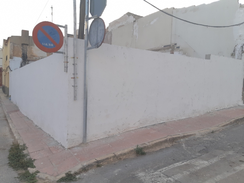 Ejecutan de forma subsidiaria las obras de demolicin del inmueble situado en la calle San Ildefonso, esquina con Presbtero Rodrguez Cabrera