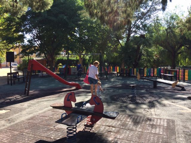 La zona de juegos infantiles del parque municipal se cerrar al pblico a partir del 9 de octubre por el desmontaje de infraestructuras y comienzo de las obras de mejora del recinto