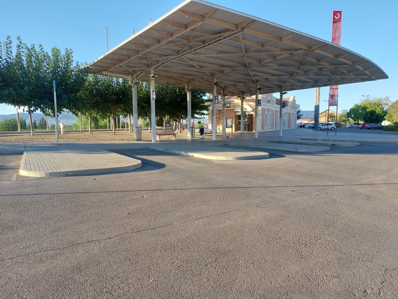 Horarios servicio de autobuses para dar transporte a viajeros a consecuencia de la eliminacin temporal del servicio ferroviario de Cercanas Murcia-Lorca-guilas