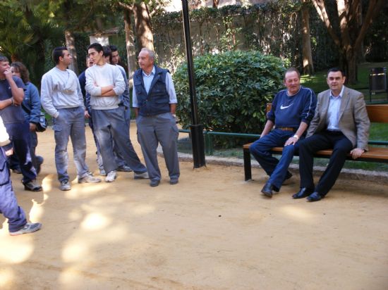 SE ACOMETEN OBRAS DE REFORMA EN EL PARQUE MUNICIPAL �MARCOS ORTIZ� POR VALOR DE 60.000 EUROS DENTRO DEL PLAN DE MEJORA DE PARQUES Y JARDINES EN TOTANA