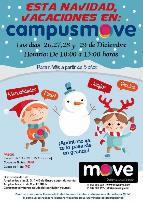 Vdeo. El Centro Deportivo MOVE promueve una campaa de recogida de juguetes del 11 de diciembre al 4 de enero a beneficio de las dos Critas de Totana