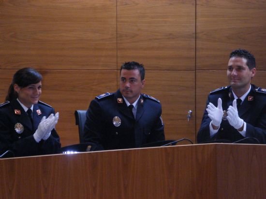 TOMAN POSESIN DE SU CARGO 10 NUEVOS AGENTES DE POLICA LOCAL QUE SE ENCONTRABAN EN PRCTICAS EN LA LOCALIDAD 