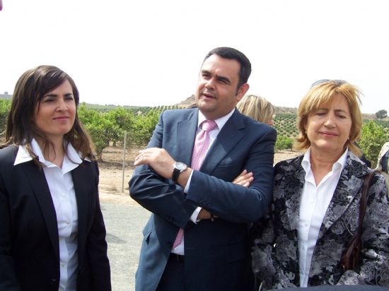 AUTORIDADES MUNICIPALES ASISTEN A LA INAUGURACI�N DE LA AUTOV�A DE CONEXI�N DE LA A-7 EN ALHAMA CON EL CAMPO DE CARTAGENA, QUE SUPONDR� UN AHORRO DE 28 MINUTOS EN EL TRAYECTO