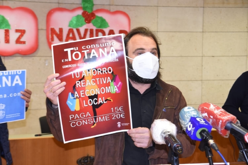 El Ayuntamiento abona ms de 50.000 euros a los comercios que participaron en la campaa de los cheques-bono para incentivar las compras en Totana   