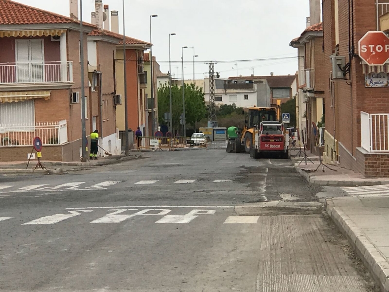 Comienzan esta semana las obras de pavimentacin de la calle Moratalla, y de renovacin de las redes de abastecimiento y saneamiento en la calle Sucre