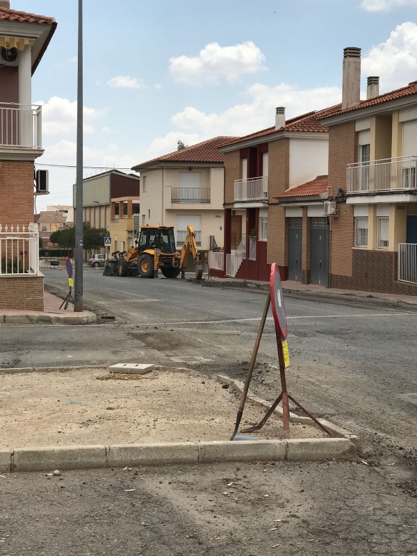 Comienzan esta semana las obras de pavimentacin de la calle Moratalla, y de renovacin de las redes de abastecimiento y saneamiento en la calle Sucre