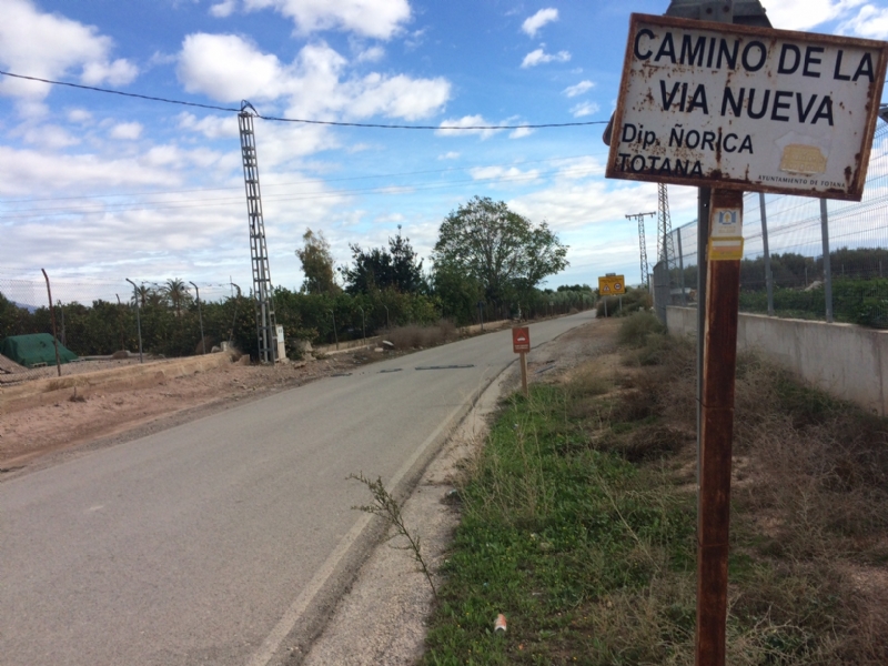 Se inicia el expediente para contratar la confeccin de la 1 Fase del Catlogo de Caminos Rurales en el municipio de Totana, que afecta a un total de 34 vas rurales