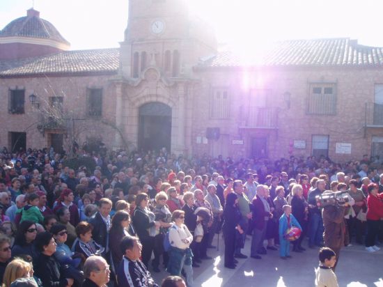 LA PATRONA DE TOTANA REGRESA A SU SANTUARIO EN ROMERA DESPUS DE LAS FIESTAS ACOMPAADA POR MS DE 10.000 PERSONAS