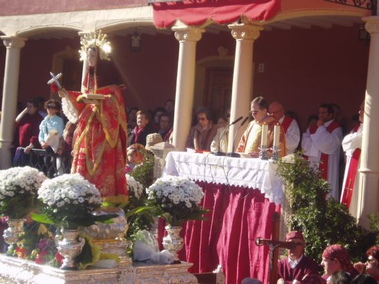 LA PATRONA DE TOTANA REGRESA A SU SANTUARIO EN ROMERA DESPUS DE LAS FIESTAS ACOMPAADA POR MS DE 10.000 PERSONAS