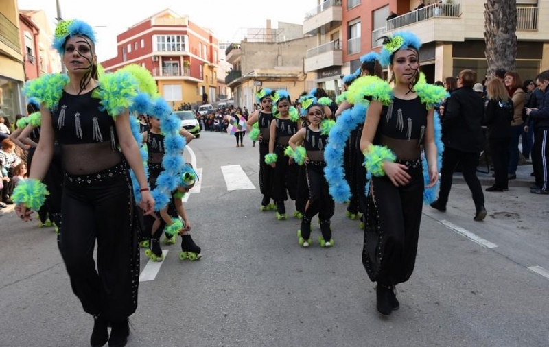 Comienzan los desfiles del Carnaval este prximo fin de semana con el espectculo de las peas de Totana este sbado; y el infantil, con los colegios de Infantil y Primaria, el domingo