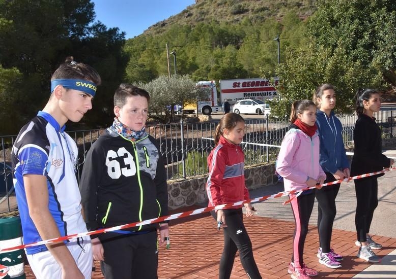 La Santa acogió la Jornada Zona Sur de Orientación de Deporte Escolar, donde participaron 171 escolares de todos los puntos de la Región de Murcia