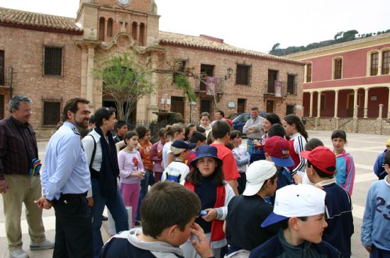 COLEGIOS ALMERIENSES DE V�LEZ RUBIO Y MAR�A VISITAN EL PARQUE DE EDUCACI�N VIAL DE TOTANA