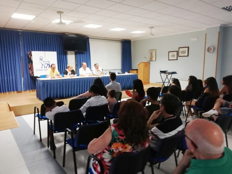 Autoridades municipales clausuran las XV Jornadas de Formacin dirigidas a Afectados con Inhibidor y sus Familias en el Centro de Da y Formacin Permanente de La Charca