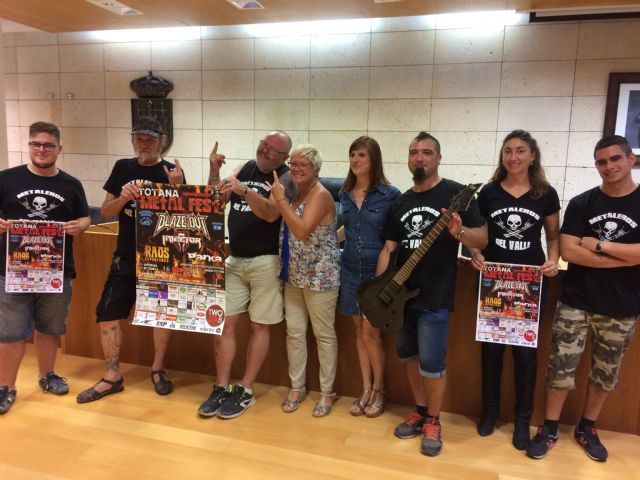Vdeo. Totana celebrar el 16 de septiembre el concierto benfico Metal Fest, en el auditorio del parque municipal Marcos Ortiz, con la participacin de cuatro grupos de referencia